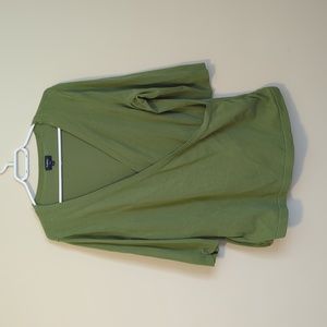 Reitmans 1x Faux Wrap Sweater